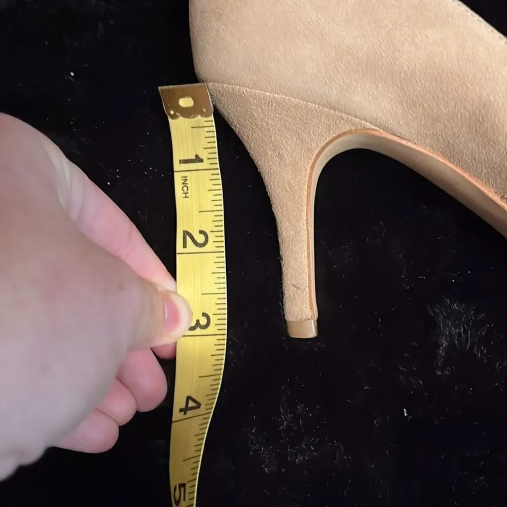 Marc Fisher Tuscany Suede Pointed Toe Pumps